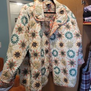 NWOT universal thread quilted jacket 2x